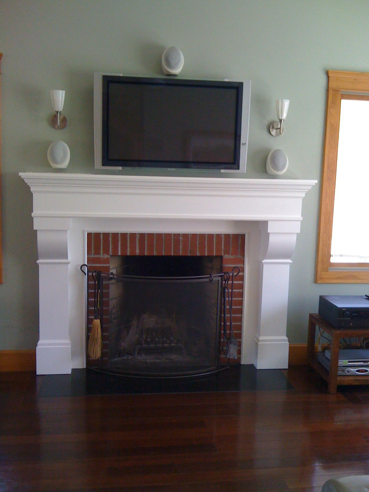 fireplace addition